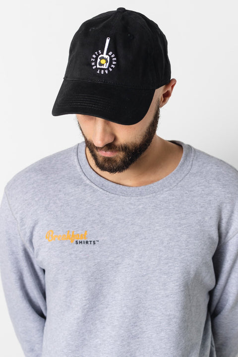 Breakfast Shirts Dad Cap. - Milkmans Market Breakfast Shirts