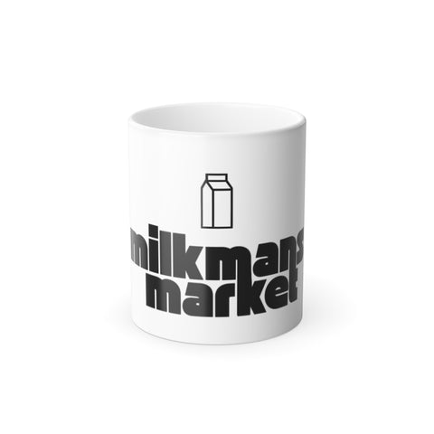 Color Morphing Mug - Milkman's Market 11oz Coffee Cup - Milkmans Market Wandering Folk