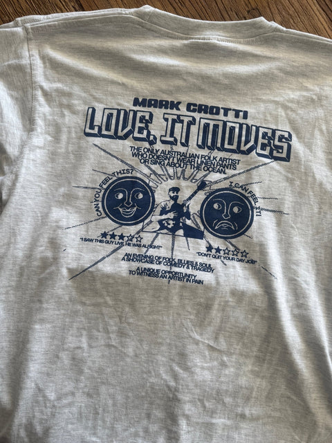 Moving Love Tee - Mark Crotti - Milkmans Market Breakfast Shirts