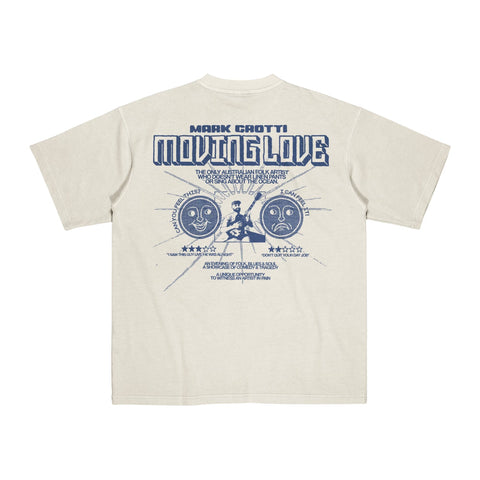 Moving Love Tee - Mark Crotti - Milkmans Market Breakfast Shirts