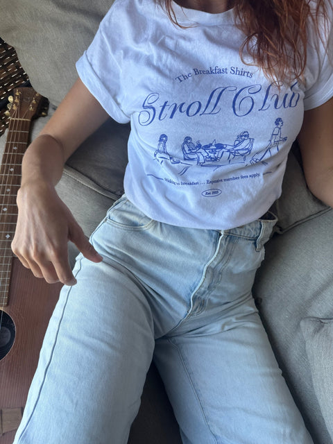 Stroll Club Tee - Milkmans Market Breakfast Shirts
