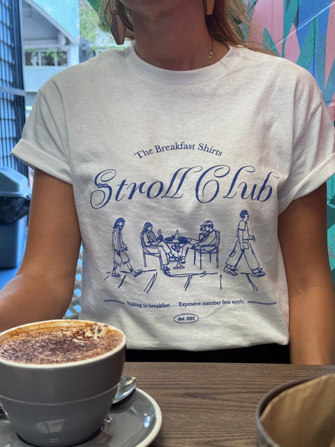 Stroll Club Tee - Milkmans Market Breakfast Shirts