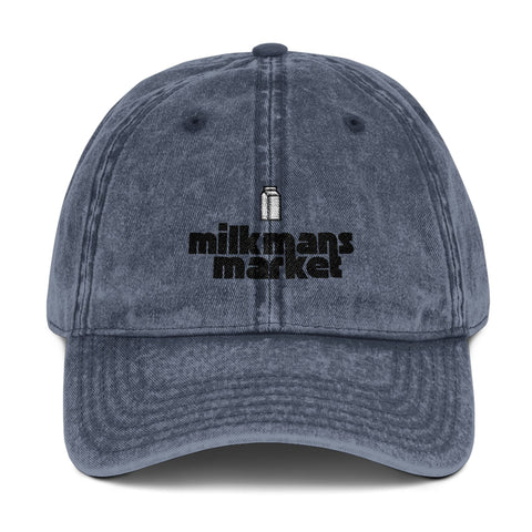 Vintage Embroidered Cap - Milkmans Market Wandering Folk