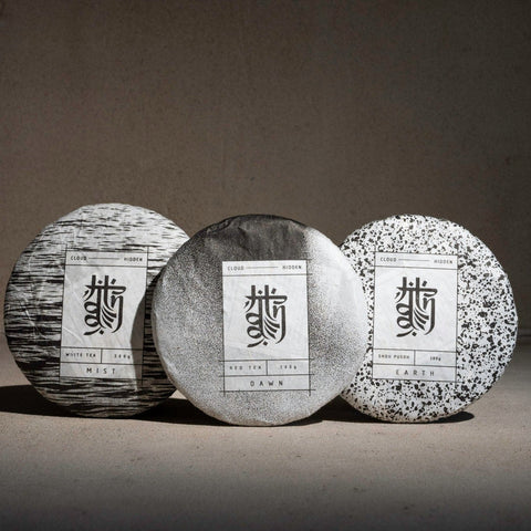 Three Cake Set | White, Red and Shou Puerh Tea