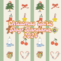 Christmas Spirit Matching Dog Bandana - Milkmans Market Breakfast Shirts