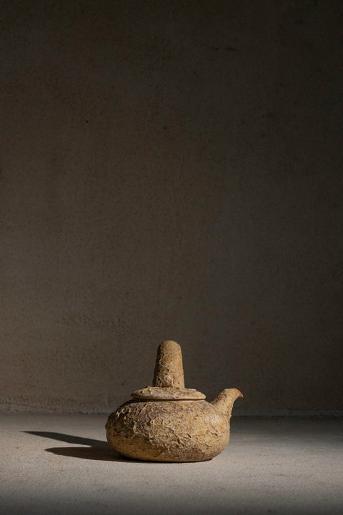 Clay Handle Teapot | 425ml | Light - Milkmans Market Cloud Hidden