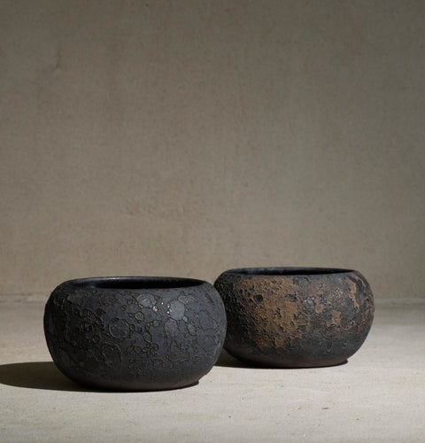 Jian Shui | Waste Water Bowl | Charcoal - Milkmans Market Cloud Hidden