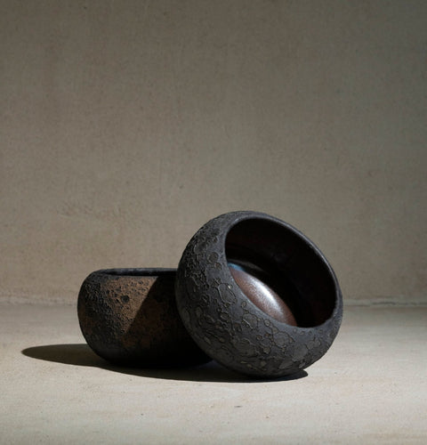 Jian Shui | Waste Water Bowl | Charcoal - Milkmans Market Cloud Hidden