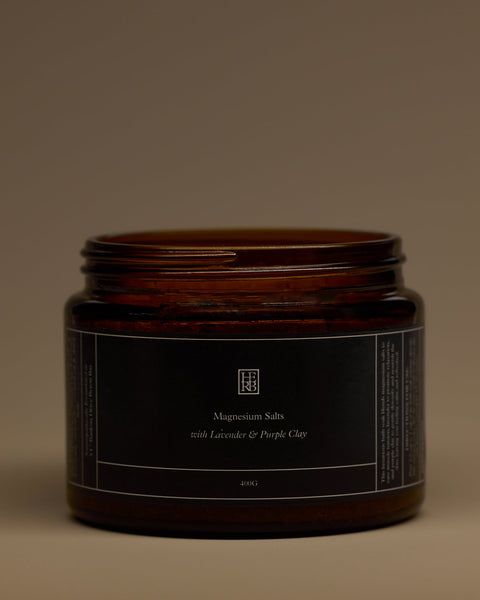 Magnesium Salts with Lavender & Purple Clay