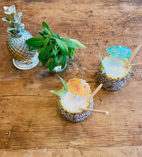 Pina Colada in a Pineapple - Milkmans Market Wandering Folk