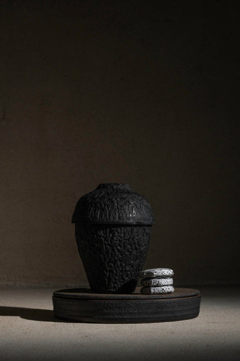 Solitude | Shou Puerh Tea | Biscuit - Milkmans Market Cloud Hidden