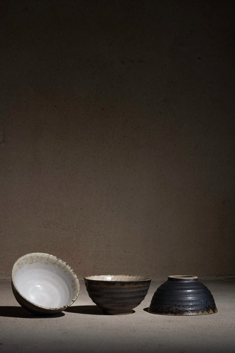 Tea Bowls | Metal - Milkmans Market Cloud Hidden