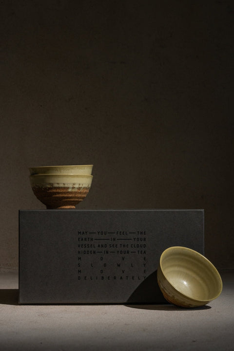 Tea Bowls | Sandstone - Milkmans Market Cloud Hidden