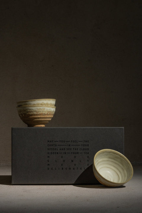 Tea Bowls | Sandstone - Milkmans Market Cloud Hidden