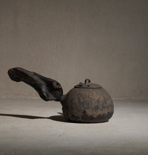 Wabi Wood Handle Teapot | 1000ml - Milkmans Market Cloud Hidden