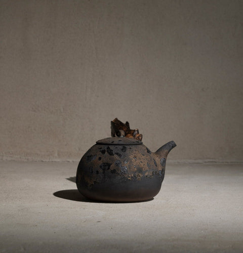 Wabi Wood Handle Teapot | 1000ml - Milkmans Market Cloud Hidden