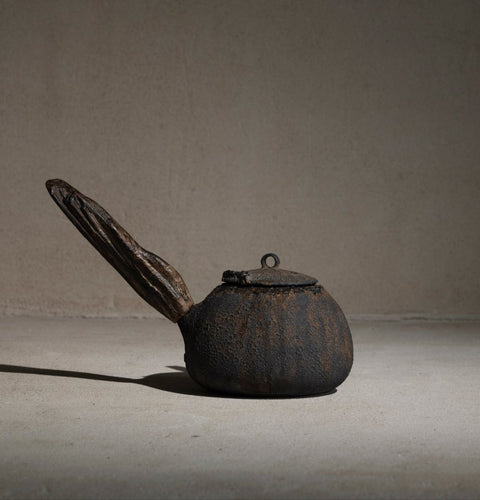 Wabi Wood Handle Teapot | 1000ml - Milkmans Market Cloud Hidden