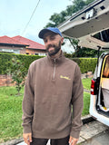 Wealth Jumper Breakfast Shirts - Brown - Milkmans Market Breakfast Shirts