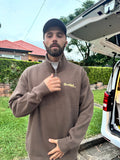 Wealth Jumper Breakfast Shirts - Brown - Milkmans Market Breakfast Shirts